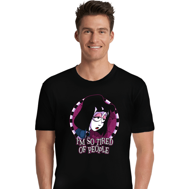 Secret_Shirts Premium Shirts, Unisex / Small / Black Tired Of People