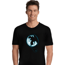 Load image into Gallery viewer, Shirts Premium Shirts, Unisex / Small / Black Moonlight Dragon Rider
