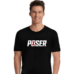 Secret_Shirts Premium Shirts, Unisex / Small / Black Poser