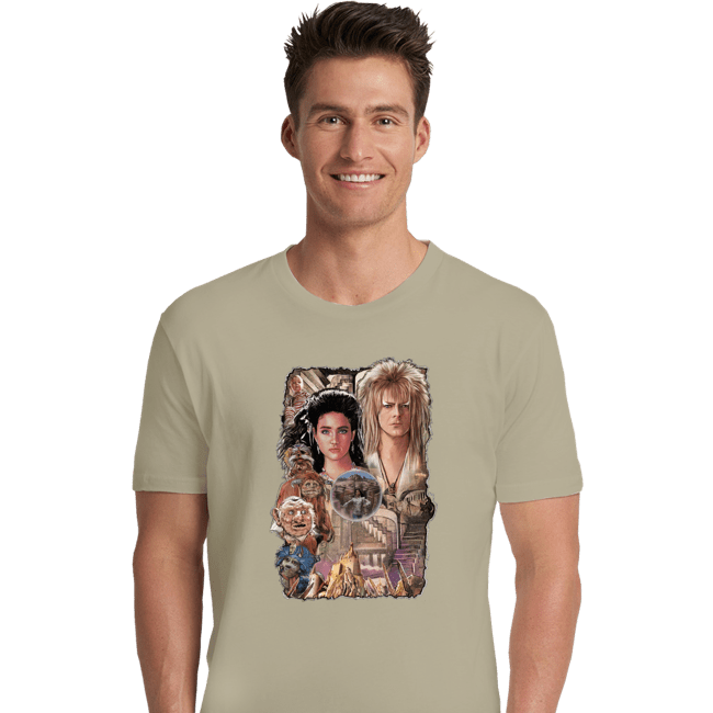 Shirts Premium Shirts, Unisex / Small / Natural Enter The Labyrinth