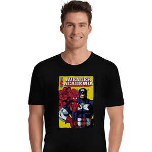 Shirts Premium Shirts, Unisex / Small / Black Avenger Academia