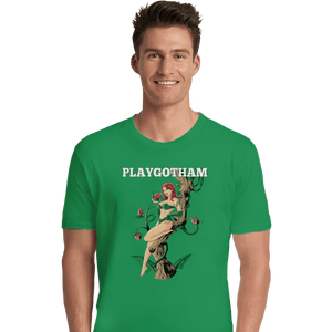 Shirts Premium Shirts, Unisex / Small / Irish Green Playgotham Ivy