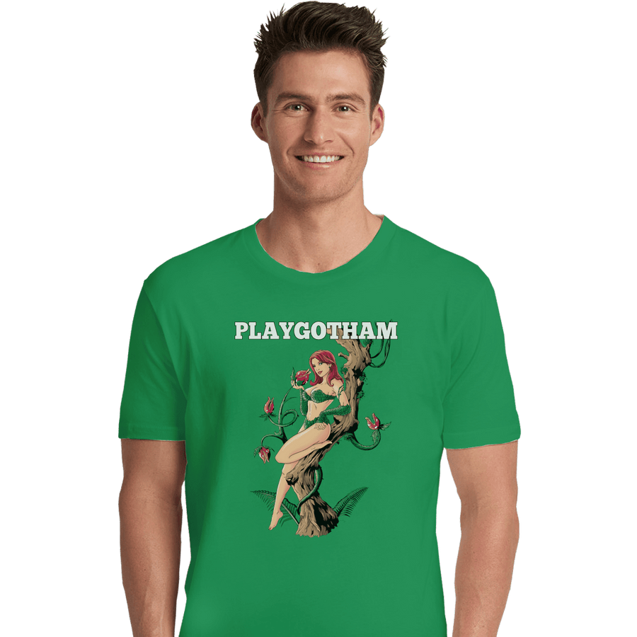 Shirts Premium Shirts, Unisex / Small / Irish Green Playgotham Ivy