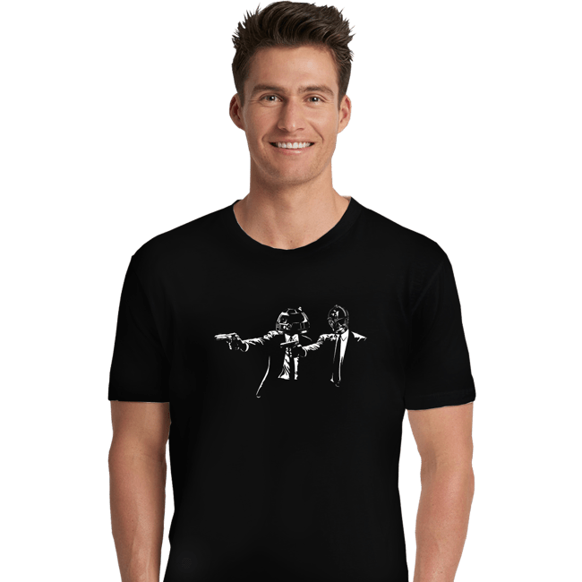 Daily_Deal_Shirts Premium Shirts, Unisex / Small / Black Droid Fiction.