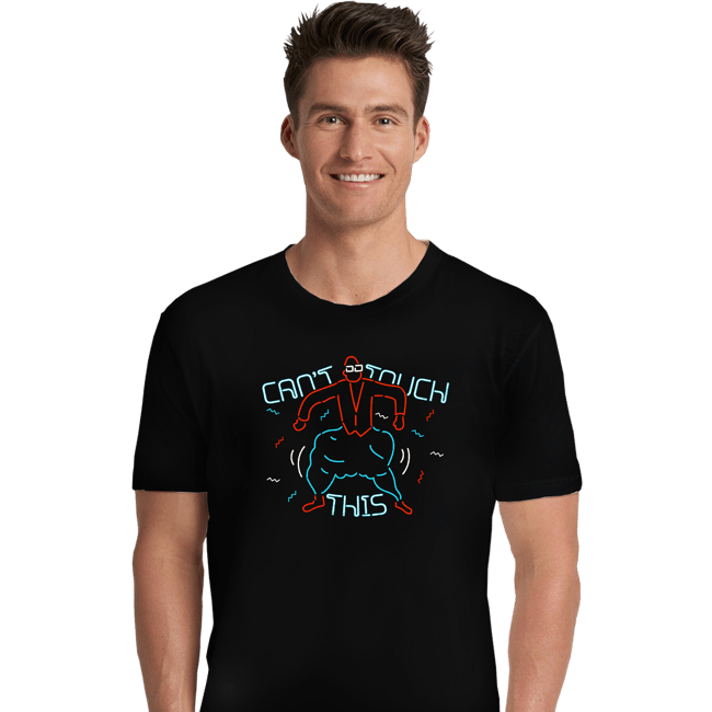 Shirts Premium Shirts, Unisex / Small / Black Can't Touch This