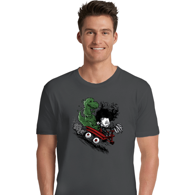 Secret_Shirts Premium Shirts, Unisex / Small / Charcoal Edward And Dino