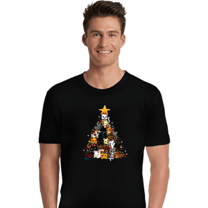 Daily_Deal_Shirts Premium Shirts, Unisex / Small / Black Christmas Kittens