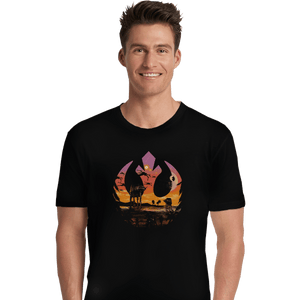 Shirts Premium Shirts, Unisex / Small / Black Rebellion Sunset