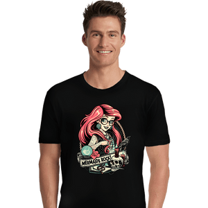 Daily_Deal_Shirts Premium Shirts, Unisex / Small / Black Rocker Ariel