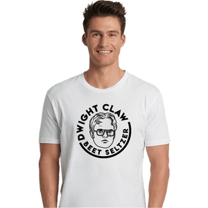 Secret_Shirts Premium Shirts, Unisex / Small / White Dwight Claws
