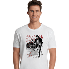 Load image into Gallery viewer, Daily_Deal_Shirts Premium Shirts, Unisex / Small / White Lone Comedian And Cubs
