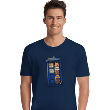 Load image into Gallery viewer, Daily_Deal_Shirts Premium Shirts, Unisex / Small / Navy Tardis Cats

