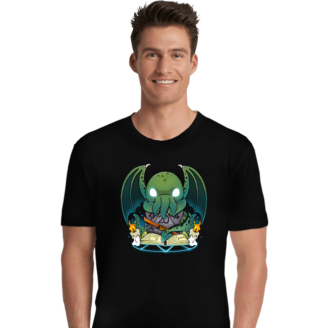 Shirts Premium Shirts, Unisex / Small / Black Demon Dice