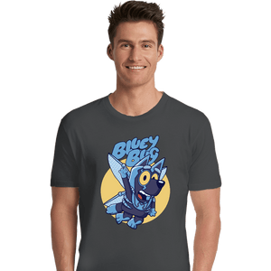 Daily_Deal_Shirts Premium Shirts, Unisex / Small / Charcoal Bluey Bug