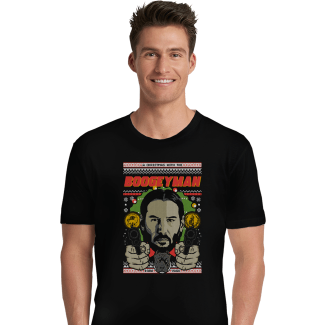 Shirts Premium Shirts, Unisex / Small / Black Boogeyman Xmas