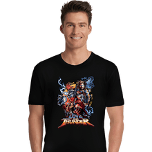 Load image into Gallery viewer, Secret_Shirts Premium Shirts, Unisex / Small / Black Thunder And Love
