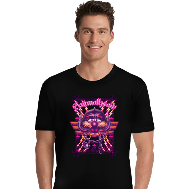 Daily_Deal_Shirts Premium Shirts, Unisex / Small / Black Animalhead