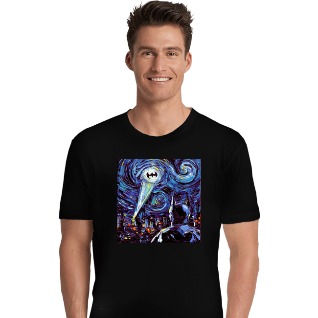 Daily_Deal_Shirts Premium Shirts, Unisex / Small / Black Van Gogh Never Saved Gotham
