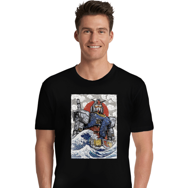 Daily_Deal_Shirts Premium Shirts, Unisex / Small / Black Kanagawa RX-78-2