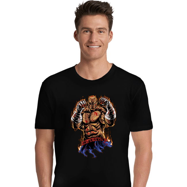 Daily_Deal_Shirts Premium Shirts, Unisex / Small / Black Sagat Fighter