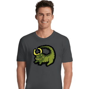 Shirts Premium Shirts, Unisex / Small / Charcoal The Alligator King