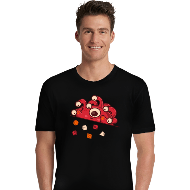 Daily_Deal_Shirts Premium Shirts, Unisex / Small / Black Cute Tyrant Dice