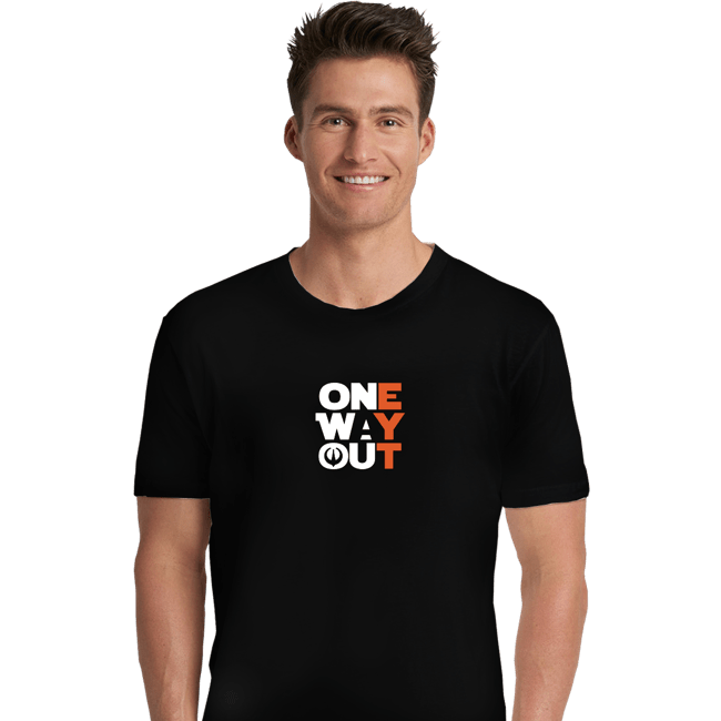 Secret_Shirts Premium Shirts, Unisex / Small / Black One Way Out