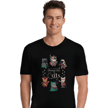 Load image into Gallery viewer, Shirts Premium Shirts, Unisex / Small / Black Dungeons &amp; Cats 2nd Edition
