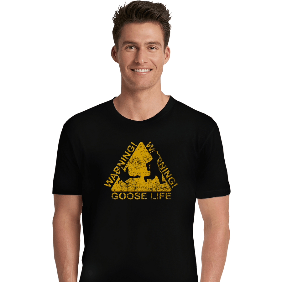 Shirts Premium Shirts, Unisex / Small / Black Goose Life