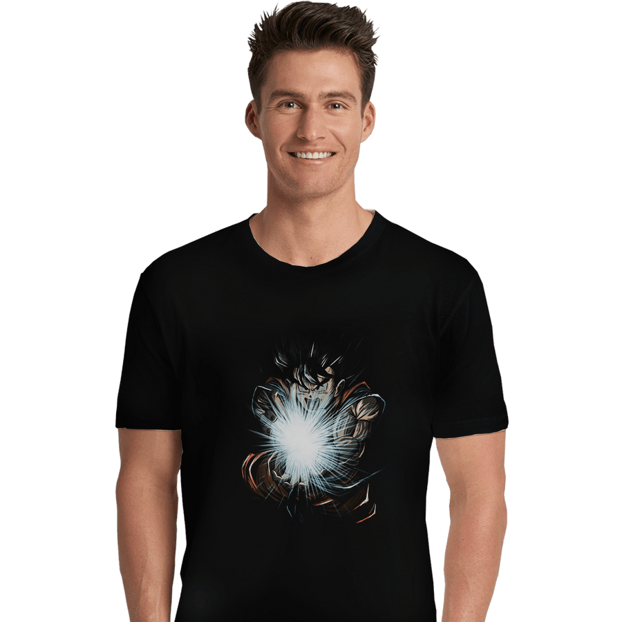 Shirts Premium Shirts, Unisex / Small / Black Great Wave of Power