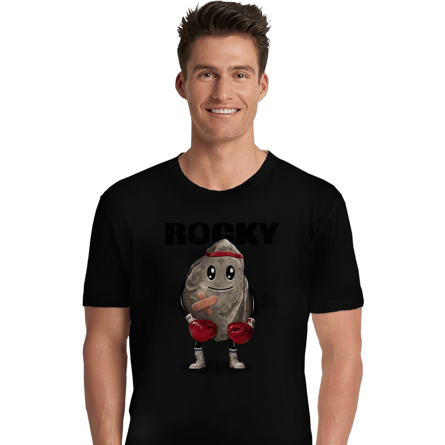 Shirts Premium Shirts, Unisex / Small / Black Rocky