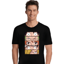 Load image into Gallery viewer, Daily_Deal_Shirts Premium Shirts, Unisex / Small / Black Straw Hat Eyes
