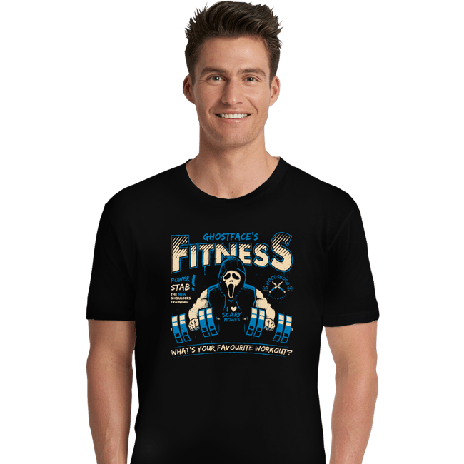 Secret_Shirts Premium Shirts, Unisex / Small / Black Ghostface's Fitness