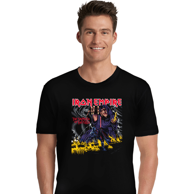 Daily_Deal_Shirts Premium Shirts, Unisex / Small / Black Iron Empire Metal