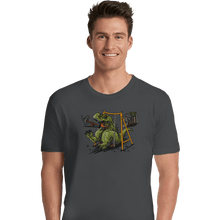 Load image into Gallery viewer, Shirts Premium Shirts, Unisex / Small / Charcoal Jurassic Park
