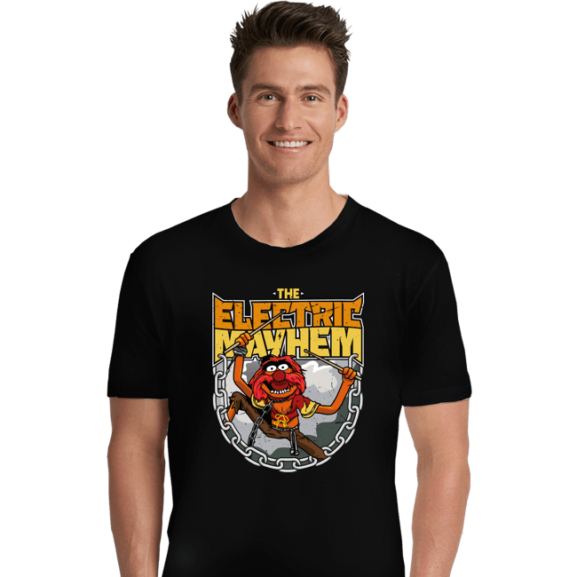 Daily_Deal_Shirts Premium Shirts, Unisex / Small / Black Electric Mayhem