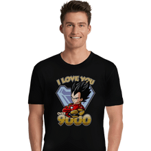 Load image into Gallery viewer, Shirts Premium Shirts, Unisex / Small / Black I Love You Over 9000
