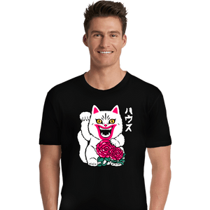 Daily_Deal_Shirts Premium Shirts, Unisex / Small / Black Lucky Hausu