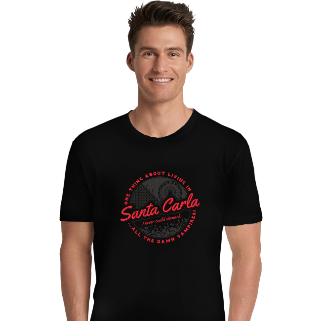 Secret_Shirts Premium Shirts, Unisex / Small / Black Santa Carla Vampires