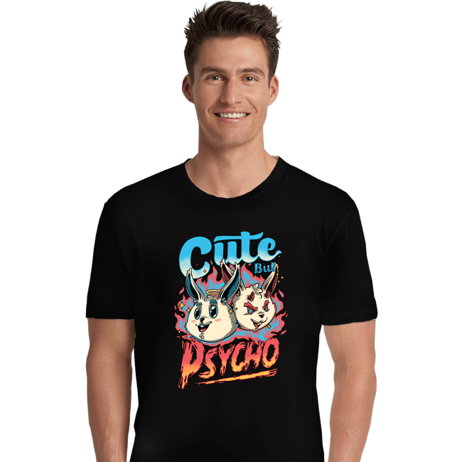 Daily_Deal_Shirts Premium Shirts, Unisex / Small / Black Cute But Psycho