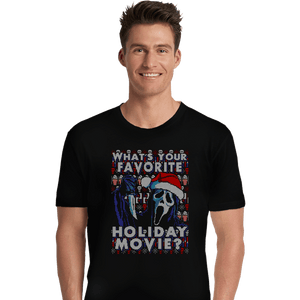 Secret_Shirts Premium Shirts, Unisex / Small / Black Holiday Scream