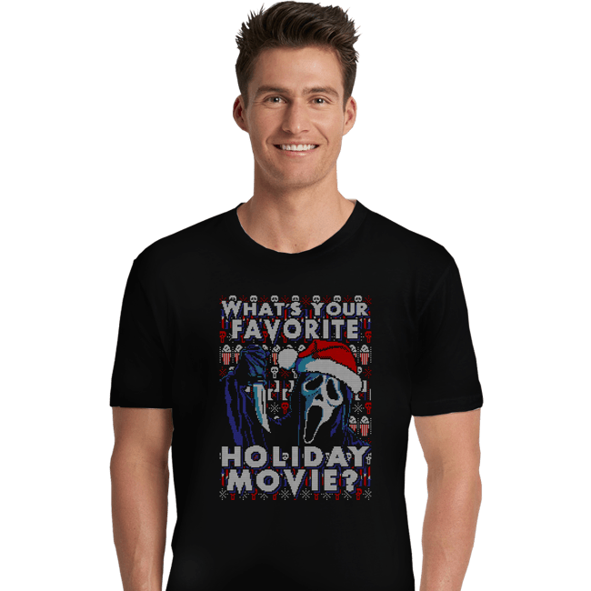 Secret_Shirts Premium Shirts, Unisex / Small / Black Holiday Scream