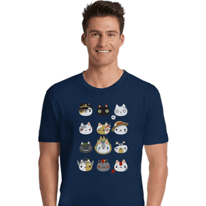 Shirts Premium Shirts, Unisex / Small / Navy Cosplay Cats