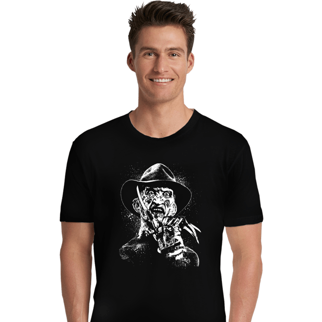 Daily_Deal_Shirts Premium Shirts, Unisex / Small / Black Nightmare Splatter