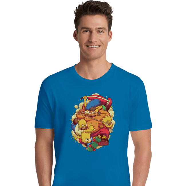 Shirts Premium Shirts, Unisex / Small / Sapphire The Arcade Family