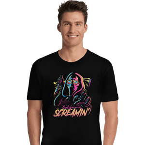 Daily_Deal_Shirts Premium Shirts, Unisex / Small / Black California Screamin