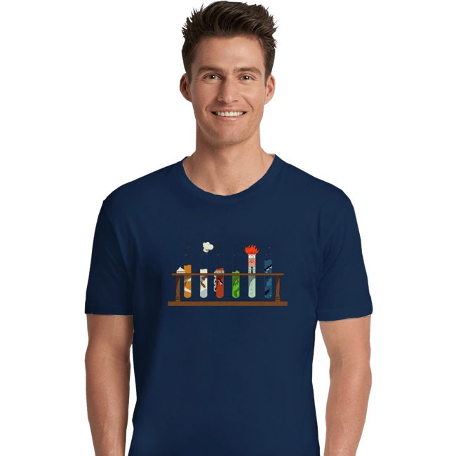 Secret_Shirts Premium Shirts, Unisex / Small / Navy Muppet Science Beakers