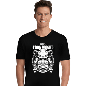 Shirts Premium Shirts, Unisex / Small / Black Frog
