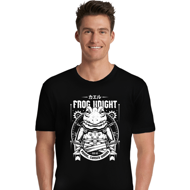 Shirts Premium Shirts, Unisex / Small / Black Frog