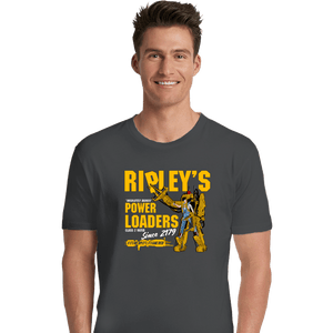 Secret_Shirts Premium Shirts, Unisex / Small / Charcoal Ripley's Power Loaders
